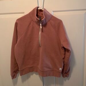 Vuori half zip sweatshirt